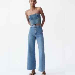 Zara Marine Straight Jeans